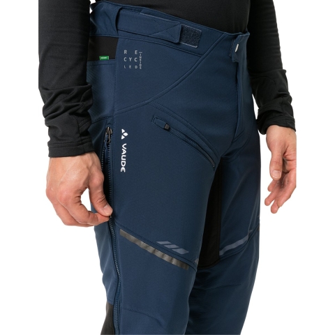 Lange fietsbroek zonder zeem Virt II lange bikebroek, voor heren, Maat XL,