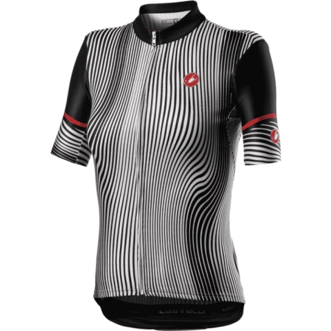 CASTELLI Damesshirt Illusione, Maat XS, Fiets jersey, Wielerkledij