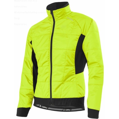 LÖFFLER Dames Winterjack Hotbond PL60 dames thermofietsjack, Maat 40,