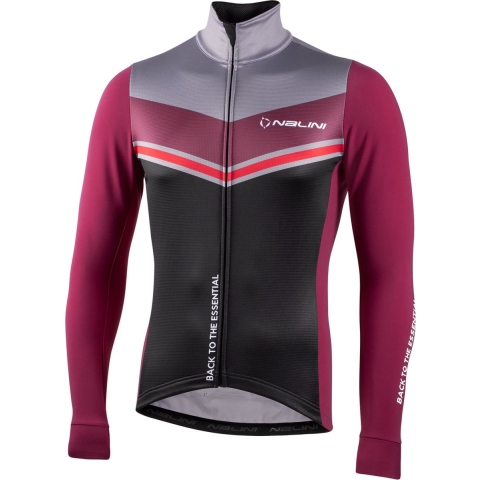 NALINI Winterjack Asfalto Thermojack, voor heren, Maat XL, Wielerjack,