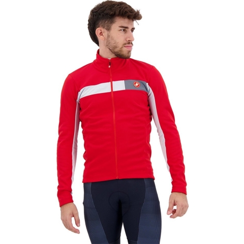 CASTELLI Winterjack Mortirolo 6S Thermojack, voor heren, Maat S, Fiets jas,