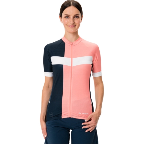 VAUDE Damesshirt Posta FZ, Maat 40, Wielren shirt, Fiets kleding