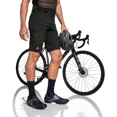 SCHÖFFEL Fietsbroek zonder zeem Montosoli bikeshorts, voor heren, Maat 52