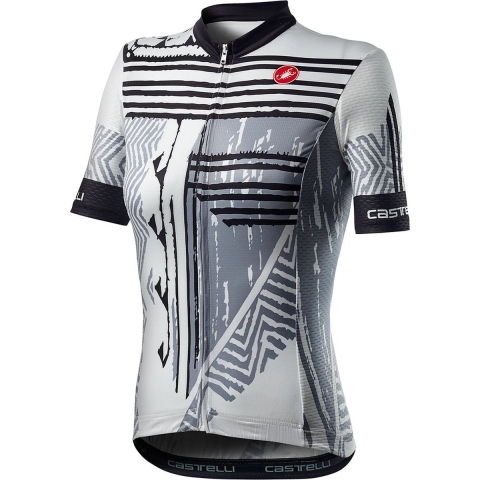 CASTELLI Damesshirt Astratta, Maat L, Fietsshirt, Fietskleding