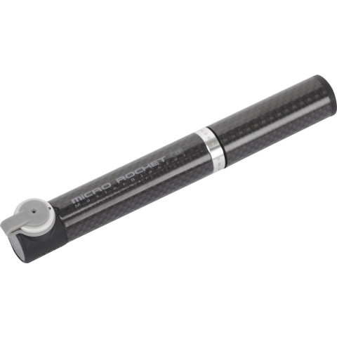 TOPEAK Minipomp Micro Rocket Carbon, Fietspomp, Fietsaccessoires