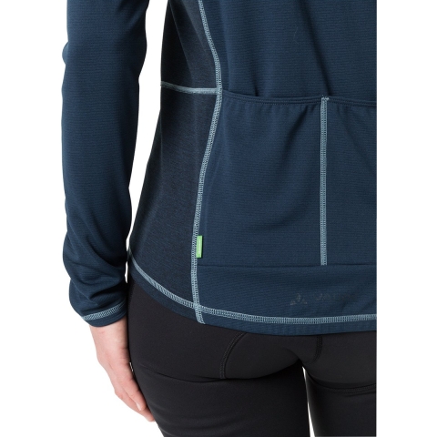 VAUDE Matera damesfietsshirt met lange mouwen, Maat 40, Wielrentrui, Fiets