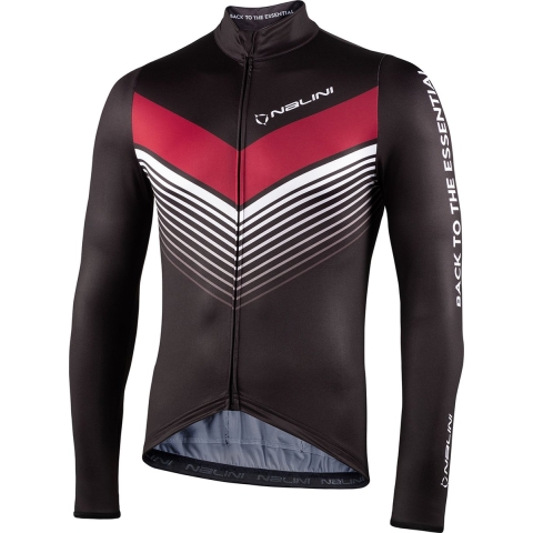 NALINI Shirt met lange mouwen Fit, voor heren, Maat S, Wielrenshirt, Fietskledij