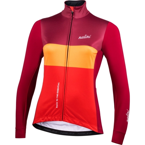 NALINI Dames Winterjas Nieuw Asfalto dames thermofietsjack, Maat M, Fietsjas,