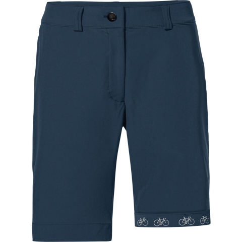 VAUDE Damesfietsshorts zonder zeem Cyclist damesbikeshorts, Maat 40, MTB broek,