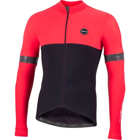 NALINI Warme Wikkeltrui met lange mouwen fietsshirt met lange mouwen, voor