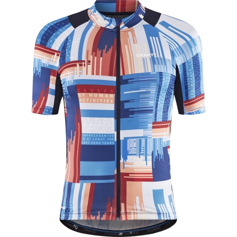 CRAFT Shirt met korte mouwen Adv Endurance Graphic fietsshirt met korte mouwen,