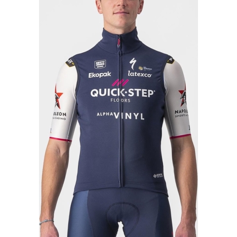 QUICK-STEP ALPHA VINYL Windvest Perfetto RoS 2022 windvest, voor heren, Maat XL,