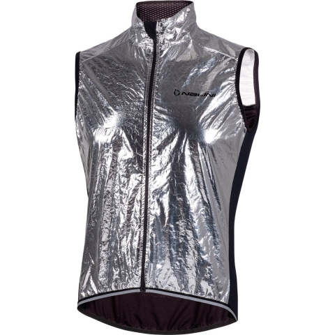NALINI Mirror windvest, voor heren, Maat M, Fietsvest, Wielerkleding