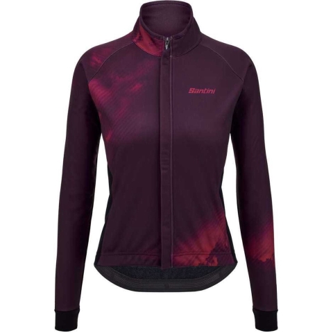 SANTINI Pure Dye dameswinterjack dames thermofietsjack, Maat L, Fietsjas,