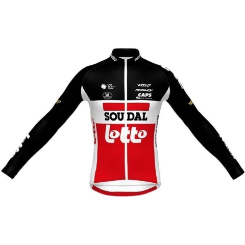 LOTTO SOUDAL Shirt met lange mouwen 2021 fietsshirt met lange mouwen, voor
