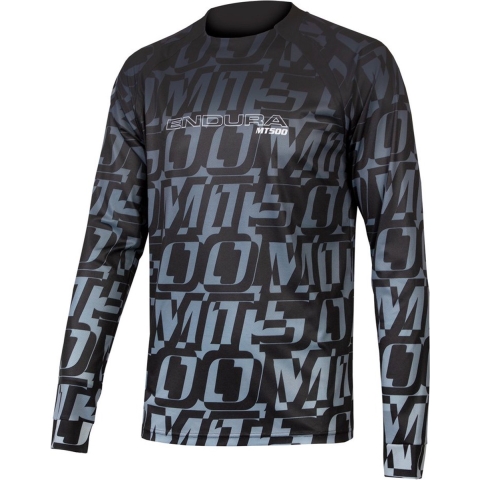 ENDURA Fietsshirt met lange mouwen MT500 Print LTD bikeshirt, voor heren, Maat