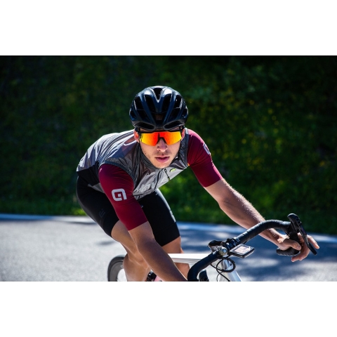 ALÉ Windjack Black Reflective, voor heren, Maat L, Fiets jack, Wielerkleding