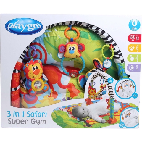 Playgro Speelkleed - 5-in-1 - Safari - Playgro - OneSize - Speelboog
