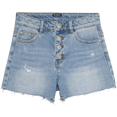 Indiaas Blue Jeans Jeansbroek - Lichtblauw - Indian Blue Jeans - 10 jaar (140) - Shorts
