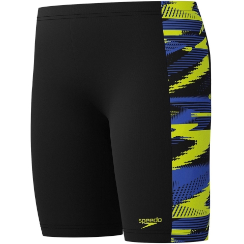 Speedo Zwembroek - HyoerBoom Paneel Jammer - Yellow - Speedo - 7-8 jaar (122-128) - Badmode