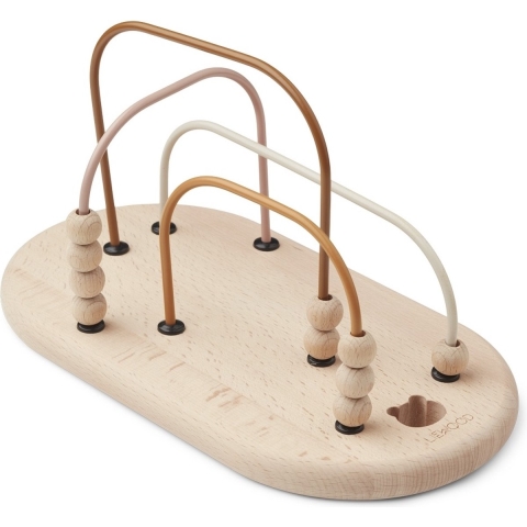 Liewood Houten Speelgoed - Telefoon - Rufus - Golden Caramel Mul - Liewood - OneSize - Telefoon