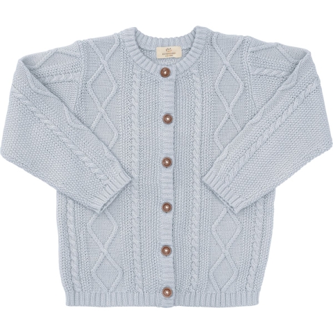 Copenhagen Colors Cardigan - Dusty Blue - Copenhagen Colors - 1 jaar (80) - Cardigan