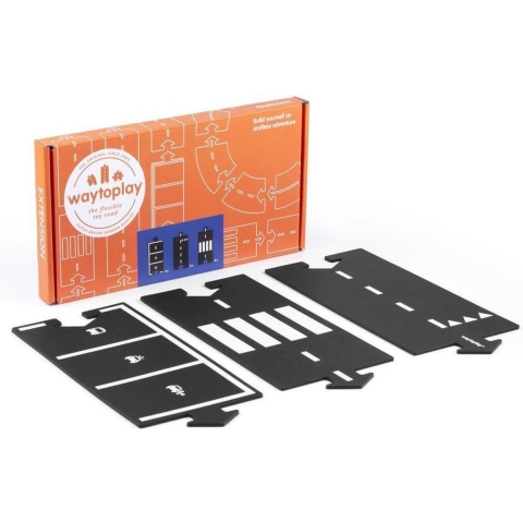 Waytoplay Autobaan - Lang Straight - 6 Onderdelen - Waytoplay - OneSize - Autobaan