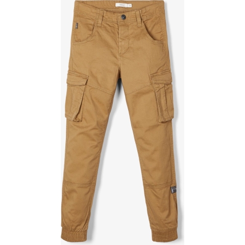 Name It Cargobroek - NitBamgo - Noos - Kelp - Name It - 7 jaar (122) - Broeken - Katoen