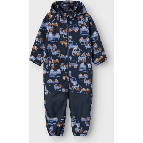 Name It Softshellpak m. Fleece - Noos - NmmAlfa08 - Dark Sapph - Name It - 1½ jaar (86) - Softshell