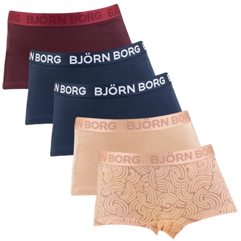 Björn Borg Hipsters - Cotton Stretch - Multipack - 5-pack - Björn Borg - 15-16 jaar (170-176) - Hipsters