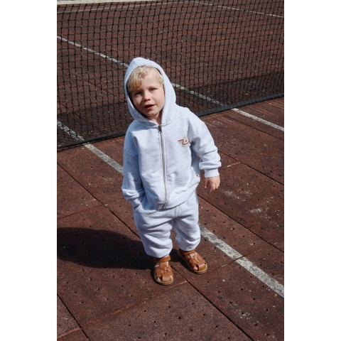 Konges Sløjd Cardigan - Lou - Off White Melange - Konges Sløjd - 5-6 jaar (110-116) - Cardigan