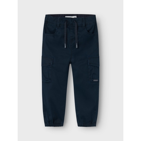 Name It Cargobroek - NmmBen - Navy Blazer - Name It - 5 jaar (110) - Broeken - Katoen