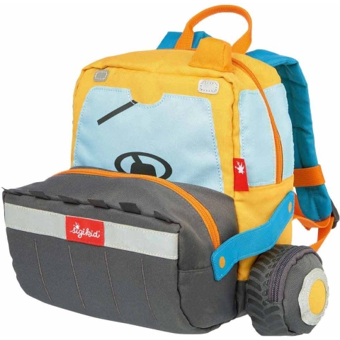 Sigikid Kleuterrugzak - Wiellader - Sigikid - OneSize - Kleuterrugzak