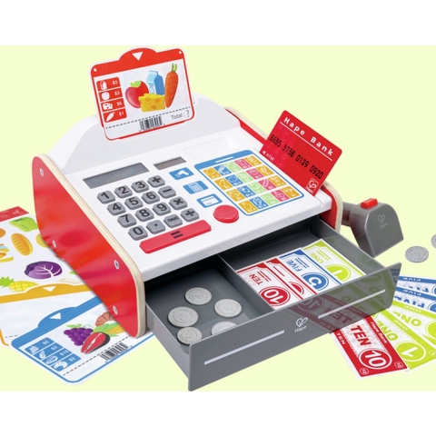 Hape Kassa m. Licht en geluid - Hape - OneSize - Speelgoed
