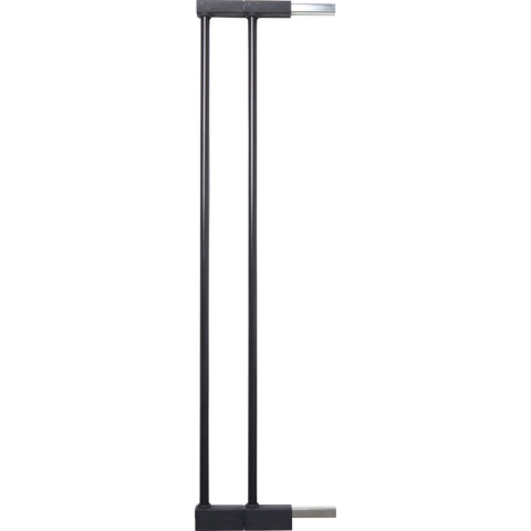 BabyDan Verlengstuk - Extend-A-Gate - 2 st. - 73x7 cm - Zwart - BabyDan - OneSize - Veiligheidsapparatuur