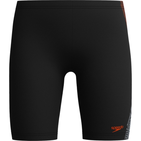 Speedo Zwembroek - Plastisol Placement Jammer - Oranje - Speedo - 7-8 jaar (122-128) - Badmode