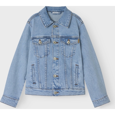 Name It Spijkerjas - NkmJagger - Light Blue Denim - Name It - 7 jaar (122) - Spijkerjas