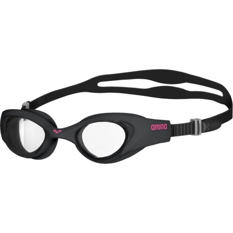 Arena Zwembril - Adult - Clear/Black - Arena - OneSize - Zwembril
