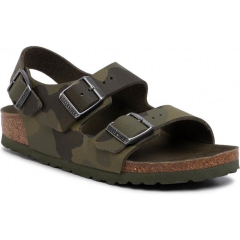 Birkenstock Sandalen - Milaan - Desert Bodem Camouflage Green - Birkenstock - 26 - Sandalen