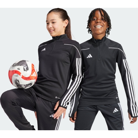 adidas Performance Blouse - Tiro 23 League - Zwart/Wit m. Rits - adidas Performance - 16 jaar (176) - Blouse