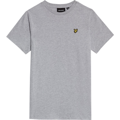 Lyle & Scott T-Shirt - Light Grey Mergel - Lyle & Scott - 14-15 jaar (164-170) - T-Shirt