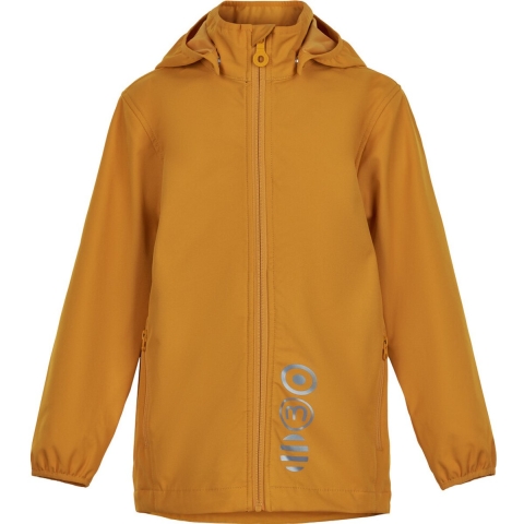 Minymo Softshelljassen - Golden Oranje - Minymo - 4 jaar (104) - Softshell