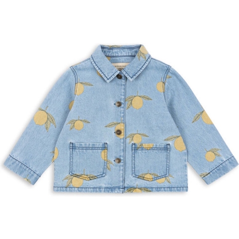 Konges Sløjd Denim Overhemd - Magot - Lemon Denim - Konges Sløjd - 3 jaar (98) - Overhemd
