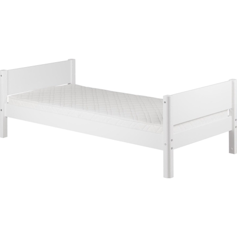 Flexa Eenpersoonsbed - White - 210x101x66,5 cm - Wit - Flexa - OneSize - Bed