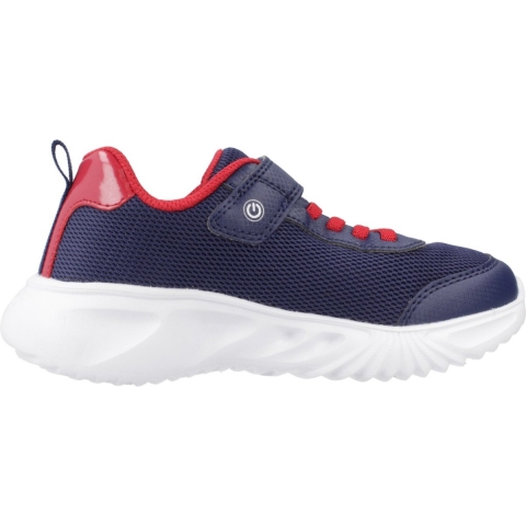 Geox Lichtgevende Schoenen - J Assistenten - Navy/Rood - Geox - 32 - Lichtgevende Schoenen