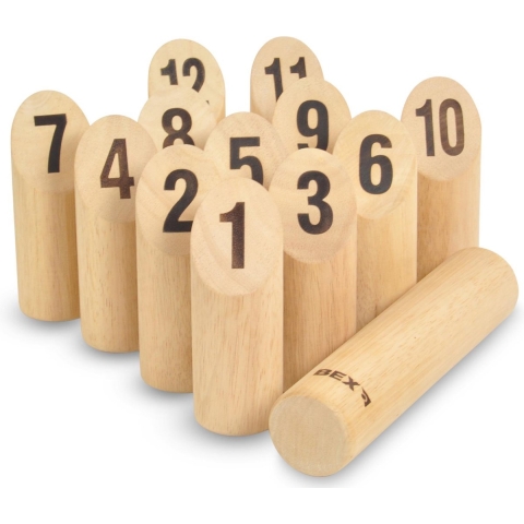 Bex Sport Tuinspellen - Hout - Number Kubb - Bex Sport - OneSize - Spel