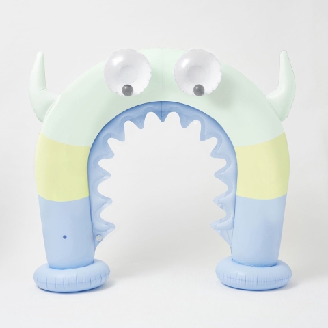 SunnyLife Opblaasbare Sproeier - 170x165 cm - Monty The Monster - SunnyLife - OneSize - Sproeier