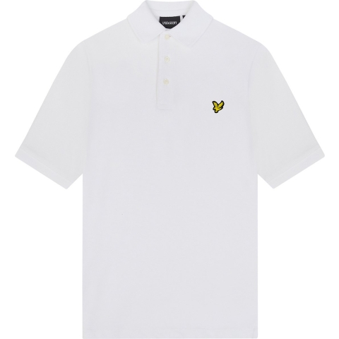 Lyle & Scott Polo - Wit - Lyle & Scott - 9-10 jaar (134-140) - Polo