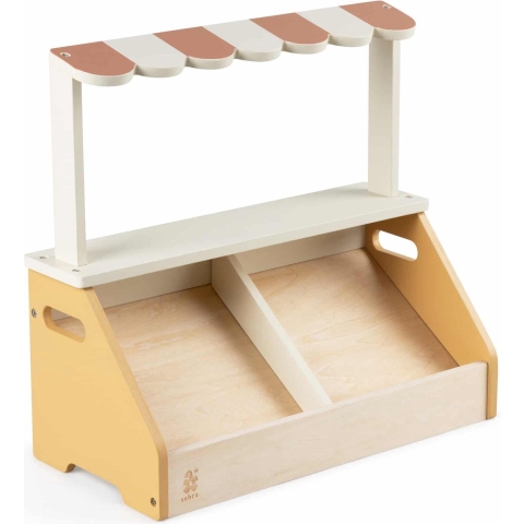 Sebra Houten Speelgoed - Marktkraam - Sebra - OneSize - Speelgoed
