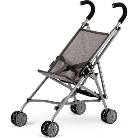 MaMaMeMo Pop Buggy - Grijs - MaMaMeMo - OneSize - Poppentoebehoren